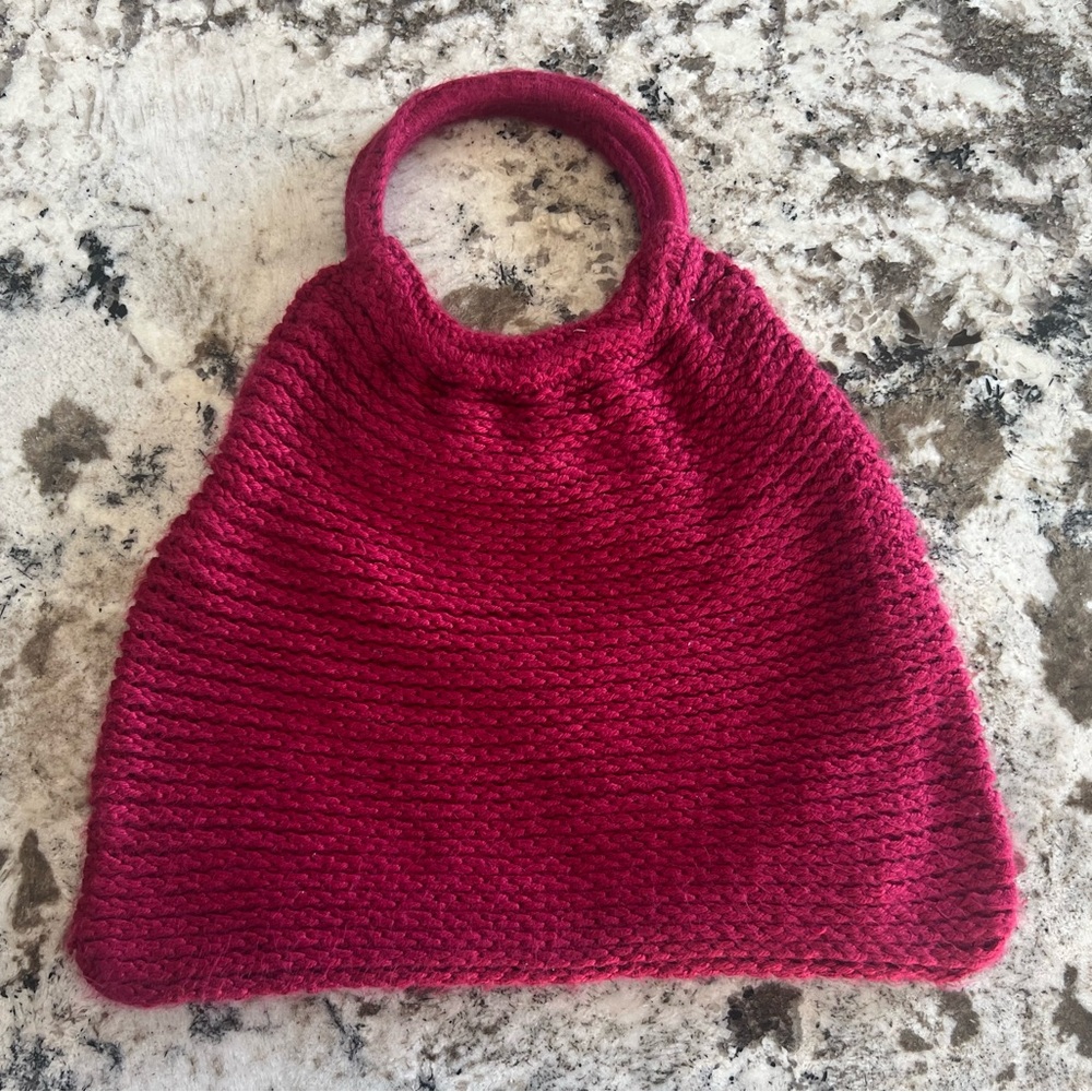 Handcrafted Crochet Floral Tote Bag - Multicolor - Picture 3 of 3